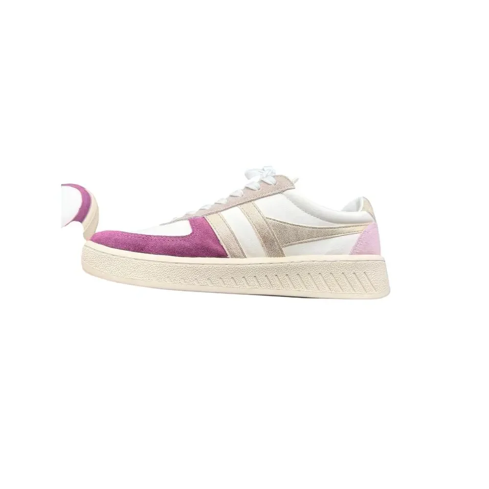 Gola Grandslam Quadrant Sneakers Women’s 9.5 Off White Wine